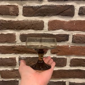 VINTAGE Light Brown Colored Drinkware - Set of 3